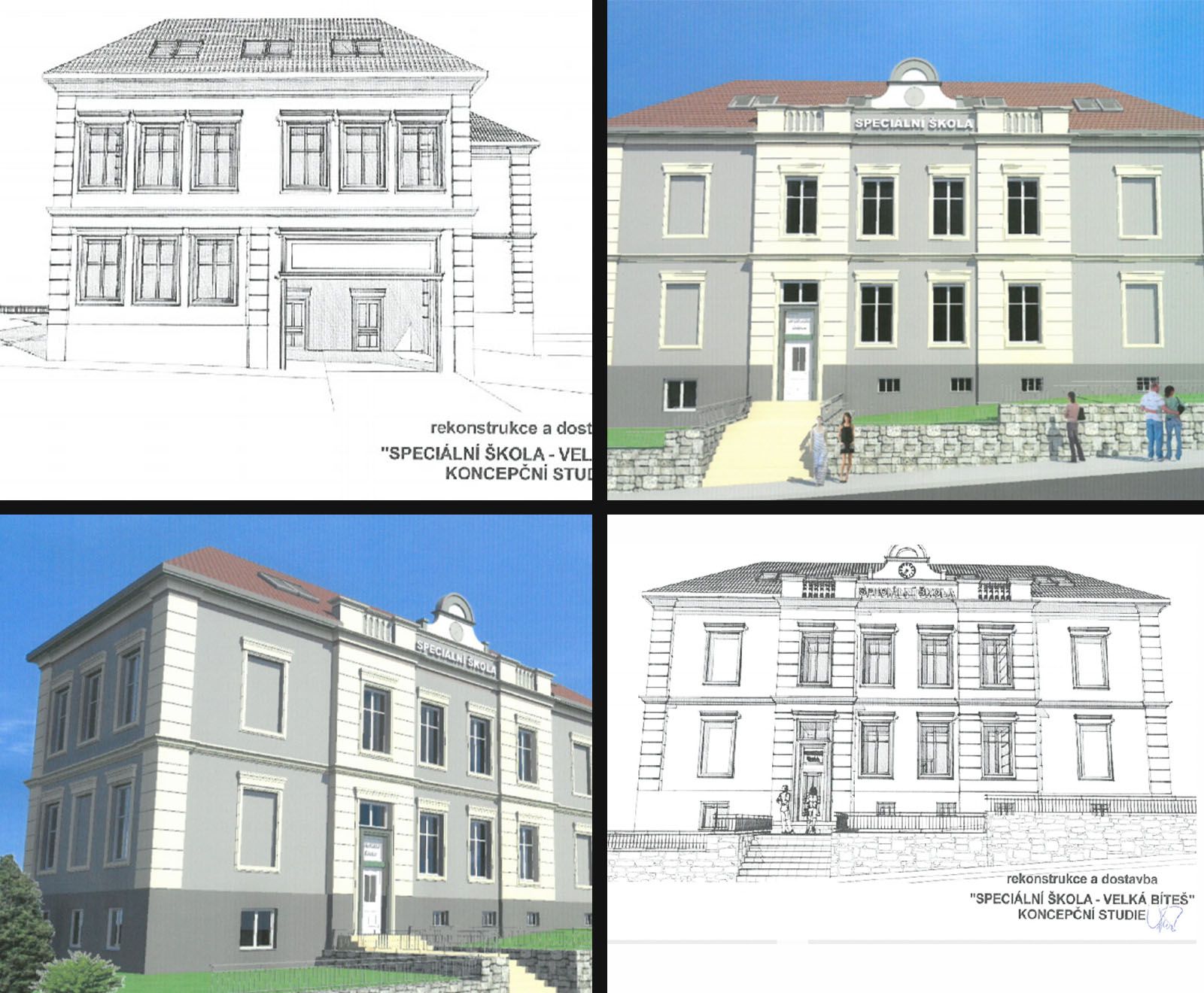 Digitalní návrh rekonstrukce školy 2